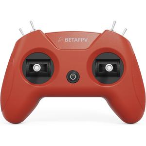 BETAFPV LiteRadio 2 SIM Drone Flight Simulator Controller for FPV Beginner Pilots Training, Support Most Systems Platforms like DRL/Uncrashed/VelociDrone/Phoenix RC/TryP/Aerofly RC 8 - Mode 2/Red