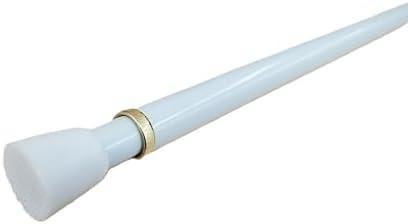 Van Wyck Regular Duty Lightweight Tension Rod 7/16" Diameter Adjusts from 28-48 Inches White Finish