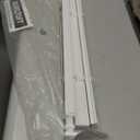 AURILOFT No Tools No Drill 1" Cordless Mini Blinds, Horizontal Light Filtering Blind, Vinyl Blinds for Indoor Windows 20" W x 72" H, White.