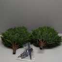 16.5inch Height Artificial Cypress Topiary Breathe Life & Lushness into Any Space Lifelike UV-Resistant Great for Indoors & Outdoor - Easy to Install, Set of 2