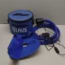 Portable Ice Therapy Machine for Post-Operative Recovery, Sports Injuries, Knee Pain, Sprains, Swelling,Full Knee Brace with Silent Pump, Timer Remote Control Cold Therapy Device, Blue