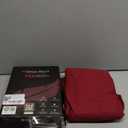 Ashton Sheets Premium 1000-Thread-Count Egyptian Cotton Twin XL Fitted Sheet Only - 16" Deep Pocket Twin XL Fitted Sheet, Easy Snug Fit, Soft Sateen Weave, Extra Long Staple Cotton XL Twin - Burgundy