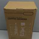 SHARDOR Conical Burr Espresso Coffee Grinder Electric with Precision Timer 2.0, Touchscreen Adjustable Burr Mill with 51 Precise Settings for Home Use, Anti-static, Stainless Steel