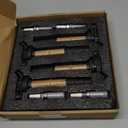 Sets of 4 UF596 Ignition Coil and 93501 Double Iridium Spark Plug Compatible with Toyota Corolla Prius Matrix CHR 2009-2017 Lexus CT200h 2011-2016 Scion iM xD Pontiac Vibe 1.8 L4 Replace# UF619