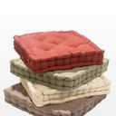 Chums | 4" High Armchair Bolster Booster Easy Rise Cushion | Fern, Pack of 4