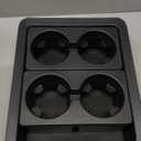 Center Console Tray Cup Holder Bezel Replacement for 2007-2014 Chevy Silverado Suburban Tahoe 07-14 GMC Sierra Yukon Replace 22860866