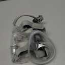 Full Face CPAP Mask, Full Cover Replacement Kit, Comfort Series Nasal CPAP MASK, Cpap Masks Includes Headgear, Cushion, Frame and Elbow(L)