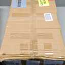 HCHQHS Adjustable 6 Tier Open Bookcase, Rustic Farmhouse Book Shelves, Industrial Wood and Black Metal Bookshelves, Mid Century Bookcase for Home Office Living Room Bedroom