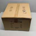 Arc Floor Lamp for Living Room, Stylish Rattan Boho Floor Lamp with 3 Color Temperature Dimmable LED Bulb, Farmhouse Tall Lamp, Arched Standing Lamp for Office Bedroom Living Room Corner (Black)