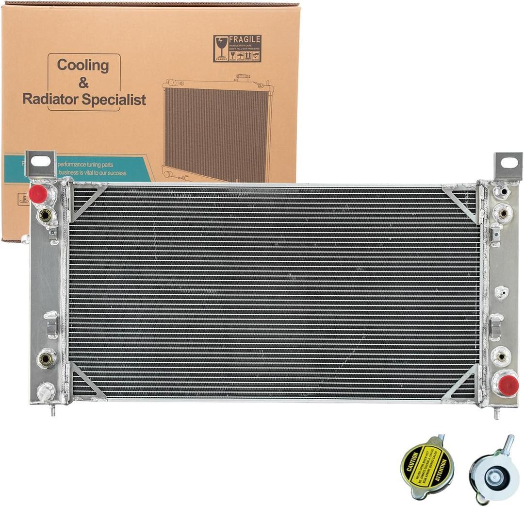 34" Radiator for 1999-2014 Chevy Silverado GMC Sierra 1500 2500 3500