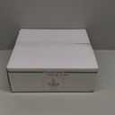 LaLuLa White Chandelier Mini Crystal Chandelier Lighting Hardwired Small Acrylic Chandelier 4 Light Modern Pendant Light Fixtures for Bedroom