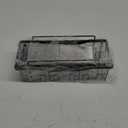 Adhesive Shower Caddy, 5 Pack Rustproof Stainless Steel Bath Organizers With Large Capacity, No Drilling Shelves for Bathroom Storage & Home Decor (5-piece set, Black)