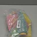 Soulchen 12 Pcs Pastel Mini Christmas Trees 4-10 Inch Pink Canyland Christmas Village Centerpieces Tables Decor Bottle Brush Xmas Sisal Trees with Wood Base for Xmas Tabletop DIY Craft (4 Size)