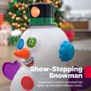 Step2 My First Snowman, Kids Holiday Decorative Christmas Toy, 15-Piece Accessory Kit, Lights and Sounds, Toddlers 18-Months+, 14 inches x 18.75 inches x 17 inches
