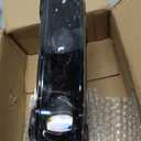 Passenger Side LED Fog Light for 2017-2022 Jeep Grand Cherokee, 2014-2022 Dodge Durango Front Bumper Light with Bulbs Assembly (Right Driver Side Black) 68275511AC