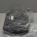 Fireproof Document File Organizer Bag, 5200F Portable File Organizer with Lock, 16 Layer File Box Waterproof and Heat Insulated Safe Storage for Important Documents, Laptop, and Files and More (Black)