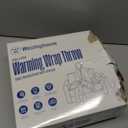 Westinghouse Wearable Heated Throw Blanket, Electric Heated Wrap Poncho Shawl with Pockets, 6 Heating Levels & 2 to 10 Hours Time Settings, 50 x 60 Inch, Beige