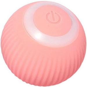 Wloom Cat Ball - Interactive, Self-Moving, Automatic Rolling Toy for Indoor Playing, Stimulates Hunting Instinct in Your Kitty (Pink)