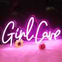 Girl Cave Neon Sign Pink Decor for Girls 15.7×7.9 inches Girl Cave Led Light for Bedroom Home Decor Wall Decor LED Neon Signs for Girls Party Gamer Room Beauty Room Nail Studio to Art Decoration