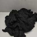 12 Pack 10FT Black Cheesecloth Table Runner 120 Inch Long Gauze Rustic Boho Spring Cheese Cloth Table Runner Sheer Fabric Decorations for Holiday Party Wedding Banquet Bridal Baby Shower Dcor