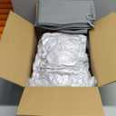 Caromop 10-Layer Waterproof Car Cover All Weather Protection (Snow, Rain, Sun) with Secure Fit Straps and Easy On/Off Zipper-Size A4 (See Size-Chart) (Reflective)