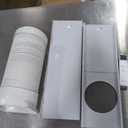 Dual Hose Portable Air Conditioner, [2025 Upgraded] Full DC Inverter Compressor, Energy-Saving 13.6 CEER, Low Noise (45dB), Cools Room up to 500 Sq.Ft., Backlit Remote Control, 14,000BTU, Black