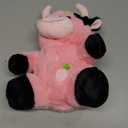 HyDren Pink Cow Stuffed Animal 9. 8" Soft Cute Strawberry Plush Animal Toy Stuffed Cows Doll Birthday Gifts for Boys Girls Kids Toddlers