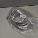 Universal Dishwasher Drain Hose, 10 Ft Dishwasher Discharge Hose Extension, Corrugated and Flexible Dishwasher Hose Drain Replacement Fits 5/8", 3/4", 1" Dishwasher End, with 2 Clamps (Gray)