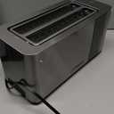 Mueller UltraToast Full Stainless Steel Toaster 4 Slice, Long Extra-Wide Slots for Bagels and Waffles, 6 Browning Levels, LED Display, Cancel/Defrost/Reheat Functions & Removable Tray, Kitchen Gadgets