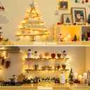 JMEXSUSS 2 Pack Fairy Lights Battery Operated with Remote, Total 200 LED 66ft Battery Powered Christmas Lights, 8 Modes Twinkle String Lights for Bedroom, Indoor Christmas Tree Decor, Warm White