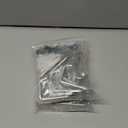 Pack Of 2 Ulifestar Stainless Steel Coat Hooks, Heavy Duty Metal Hangers for Hanging Towels, Keys, Hats - Kitchen & Bathroom Wall Mounted Indoor/Outdoor Hooks with Installation Screws - 8 Pack