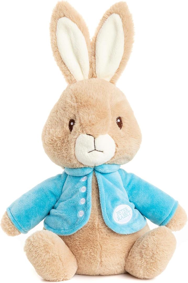 KIDS PREFERRED Peter Rabbit Stuffed Animal Plush Bunny, 9.5 Inches