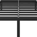 SHLAND Bed Frame Queen Size - 16 Inch Sturdy Platform Bed Frame No Box Spring Needed Heavy Duty Metal Queen Size Bed Frame, Easy Assembly, Strong Bearing Capacity, No Noise