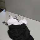 Blooming Jelly Women Plus Size Swimsuit One Piece Swim Dress Tummy Control Bathing Suits Criss Cross Modest Swimwear (X-Large Plus, Striped Black)