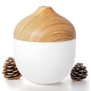 Small Humidifiers For Bedroom - 400ML Mini Desk Personal Humidifier, Portable Cool Mist Humidifiers For Room Baby Travel Plant Office Home, Super Quiet, Easy Clean, C