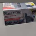 BLACK+DECKER Easy Steam Compact Iron for Clothes, Automatic Shutoff, Nonstick Plate, Light Weight, 1200 Watts (Standard)