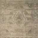 Loloi Amber Lewis Cambria Collection CBR-03 Sand/Olive 2'-3" x 3'-9" Accent Rug Jute, Neutral, Vintage Style, Antique Tone, Living, Bedroom, Dining, Carpet