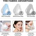 3-Pack Fabric Replacement Mask Cushions for AirFit F20 & AirTouch F20 Cooling, Velvet & All-Season Kit, CPAP Supplies, Patented Full Face Comfort for Hot & Cold Sleepers (Large)