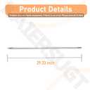 587738904 Steering Shaft Kit Compatible with Craftsman Pou-LAN Husqvarna YTH 2448 2454 2246 2348 Lawn Mowers, Replace 532408219