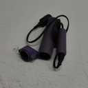 MattTravel Foldable Hair Dryer, Fast Drying Ionic Blow Dryer, Travel Hair Blow Dryer with Removable Nozzle and Storage Bag, Lightweight Portable Hairdryer for Women, Purple