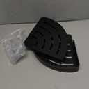 Hoomtaook Adhesive Corner Shelf Bathroom Shower Caddy Organizer for Kitchen Toilet No Drilling 2-Tier Bathroom Corner Shelves Shower Caddies (Black)