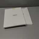 2 x Headband Holder Organizer Two-Tier with Marble Base: Jewelry Display for Women, Hair Accessories Storage Stand Scrunchie Necklace rack for Girls, for Bathroom, Vanity, Dresser, White