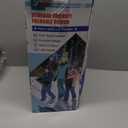 Sunlite Sports 45 Snow Sled  Foldable or Foam Style Toboggan for Kids & Adults, Reinforced Bottom, Durable Stitching & Ergonomic Handles  Lightweight & Portable Winter Sled (3.2) Ice Captain 45" Foldable Sled Gift Version)