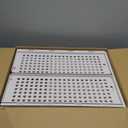 4 Pack Stackable Closet Storage Basket - Stackable Storage Bins, Multifunctional & Foldable Closet Organizer Divided, Wardrobe Cupboard Space-Saving Clothes Storage Hat Organizer, White