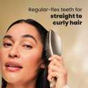 Tangle Teezer Chrome Ultimate Detangler Brush for Wet & Dry Hair, Eliminates Knots & Reduces Breakage for Straight to Curly Hair Types, Champagne Gold