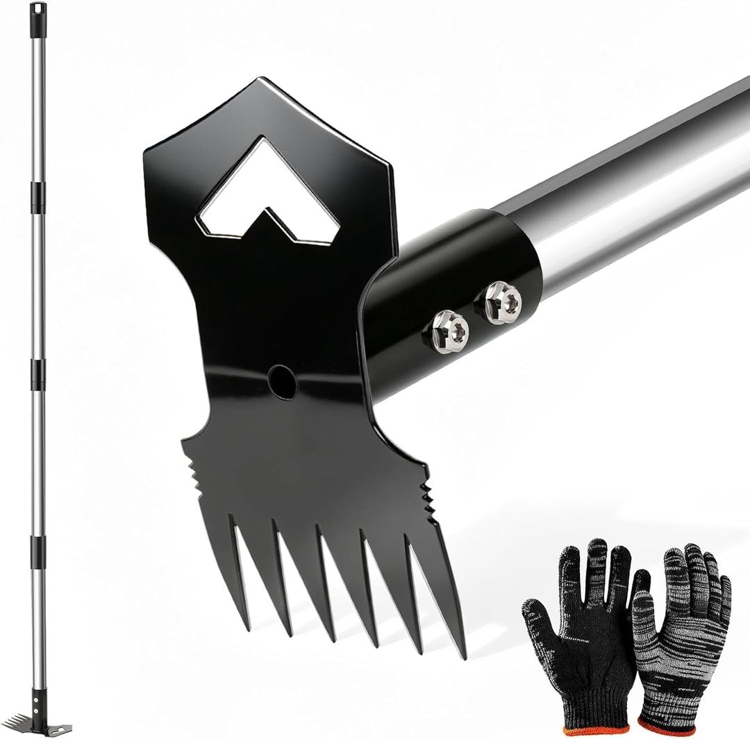 voominhtec Tree Puller & Sapling Puller Tool, Root & Stump Remover