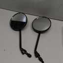 Road Passion 10mm Universal Motorcycle Rearview Mirror Replacement for Honda Suzuki Yamaha Kawasaki Harley most brands of motorcycles with a 7/8"handlebar Motorcycle Side Mirror 3.94 inches