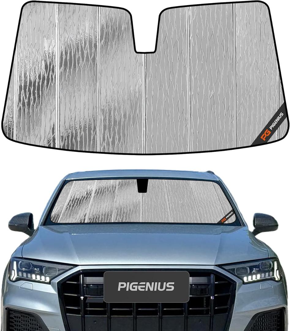 Windshield Sun Shade for Audi Q7/SQ7 2020-2025 Front Window Sunshade - AstraGuard