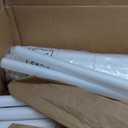 Amylove 12 Pcs 3.3 Feet Foam Pipe Insulation Foam Tube Insulating Water Pipe Pool Swim Noodles Pre Slit Heat Preservation Pipes Covers for Tubing Outdoor Winter Freeze Protection(White,1/2 Inch)