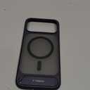 TORRAS Strong Magnetic & Seamless Stand for iPhone 17 Pro Max Case, Fit for MagSafe, Military Grade Drop Protection, Sturdy Adjustable Kickstand Slim for iPhone 17 Pro Max Case Translucent Matte Black